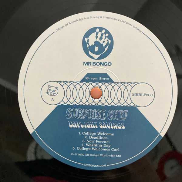 SURPRISE CHEF, Daylight Savings (Mr Bongo; MRBLP208, UK & Europe 2020, Insert) LP VG+/VG+ - Image 3