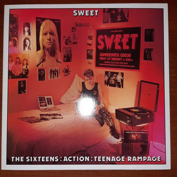 SWEET, The Sixteens / Action (Anagram Records; 12 ANA 27, UK 1984, Picture Sleeve), SALE - Up to 50% Off the Original Price  LP VG+/EX