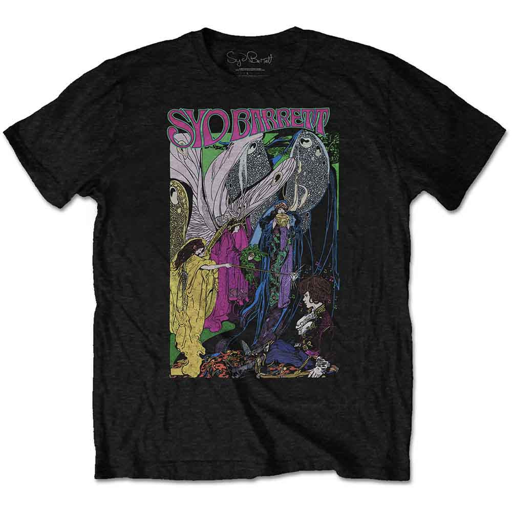 SYD BARRETT, Syd Barrett Unisex T-Shirt: Fairies (Black) L (; SYDTS05MB,  ) Accessories NEW/NEW
