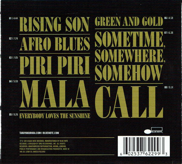 TAKUYA KURODA, Rising Son (Blue Note; 0602537622993, Europe 2014) CD VG+/VG+ - Image 2