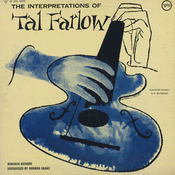 TAL FARLOW, The Interpretations Of Tal Farlow (Verve Records; MV 2542, Japan 1976 Reissue) LP G+/G+