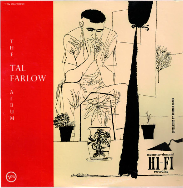TAL FARLOW, The Tal Farlow Album (Verve Records; MV 2584, Japan 1976 Reissue) LP G+/VG