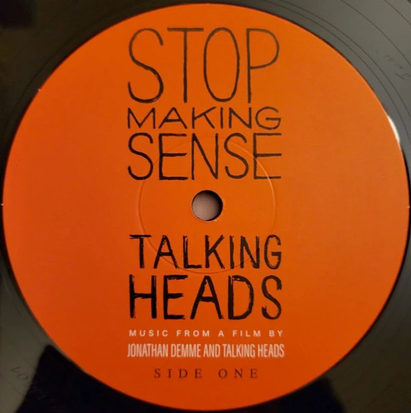 TALKING HEADS, Stop Making Sense (Music From A Film By Jonathan Demme And Talking Heads) (Sire; R5 724897, US 2024) LP NEW/NEW - Image 3