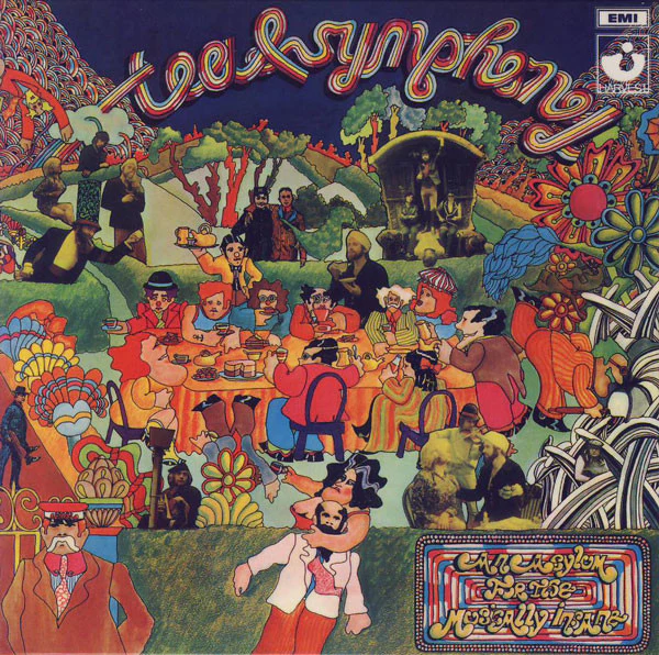 TEA & SYMPHONY, An Asylum For The Musically Insane (Harvest; SHVL 761, UK 1969, Laminated Gatefold Sleeve) LP VG+/VG