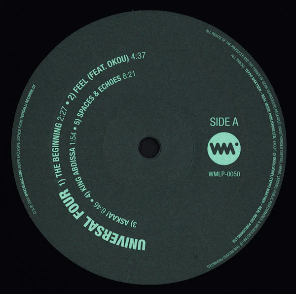 TEDDY ROK SEVEN, Universal Four (Whatmusic.com; WMLP-0050, UK 2004), SALE - Up to 50% Off the Original Price LP VG+/VG - Image 3