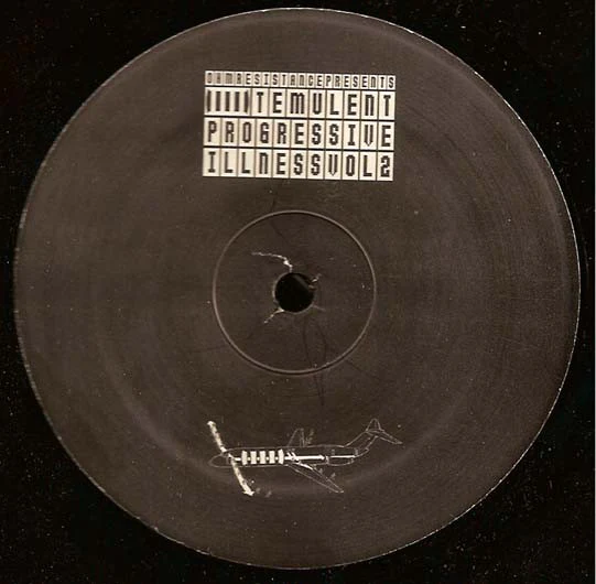 TEMULENT, Progressive Illness (Vol 2) (Ohm Resistance; 09K OHM, US 2002, Picture Sleeve) 2x12" G+/G+