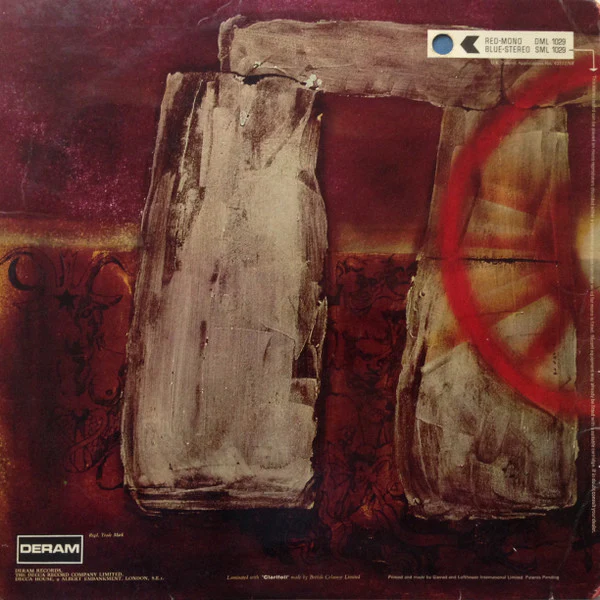 TEN YEARS AFTER, Stonedhenge (Deram Red/White; SML1029, UK 1969, Laminated Gatefold Sleeve with Indicator Hole, Stereo, Copyright Text at Top of Label), SALE - Up to 50% Off the Original Pri LP G+/G+ - Image 2
