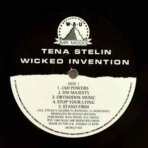 TENA STELIN, Wicked Invention (W.A.U.; MOWLP002, UK 1999), SALE - Up to 50% Off the Original Price  LP VG+/VG+ - Image 3