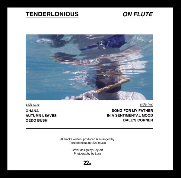 TENDERLONIOUS, On Flute (22a; 22a012, UK 2016, Picture Sleeve) 12" EP VG+/EX - Image 2