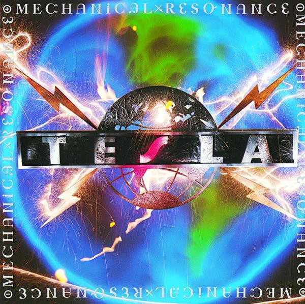 TESLA, Mechanical Resonance (Geffen Records; 924 120.1, Europe 1986, No Inner, GEMA/ BIEM Box on Label) LP VG+/VG+