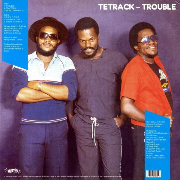 TETRACK, Trouble (Radiation Roots; RROO319, Italy 2017) LP EX/VG+