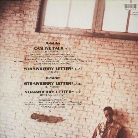 TEVIN CAMPBELL, Can We Talk (Warner Bros. Records; 9362-41233-0, Germany 1993, Picture Sleeve) 12" VG/VG - Image 2