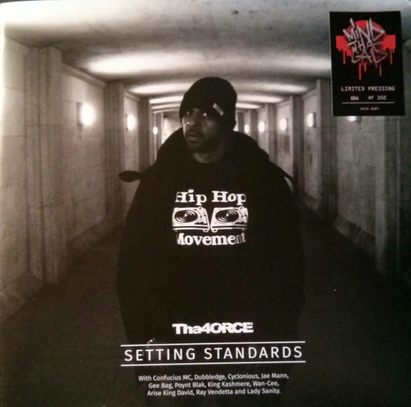 THA 4ORCE, Setting Standards (King Of The Beats; KOTB 0009, UK 2017, Insert and Lyric Book, Grey Marbled Vinyl, Numbered) LP VG+/VG