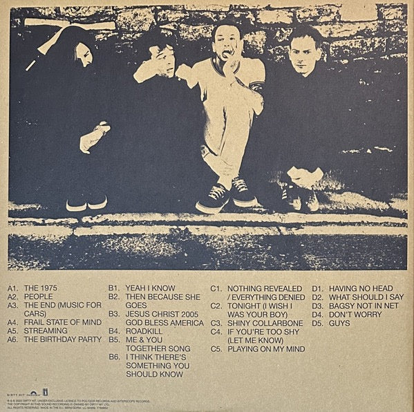 THE 1975, Notes On A Conditional Form (Dirty Hit; DH00753, USA & Europe 2020, Gatefold, 2 Inners, Clear Vinyl) 2xLP VG+/VG+ - Image 2