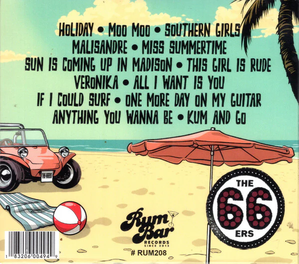THE 66ERS, ...Have More Fun! (RUM BAR Records; RUM208, US 2025, Gatefold, Booklet) CD NEW/NEW - Image 2