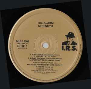 THE ALARM, Strength (I.R.S. Records; MIRF 1004, UK 1985, Inner), SALE - Up to 50% Off the Original Price LP VG/VG+ - Image 3