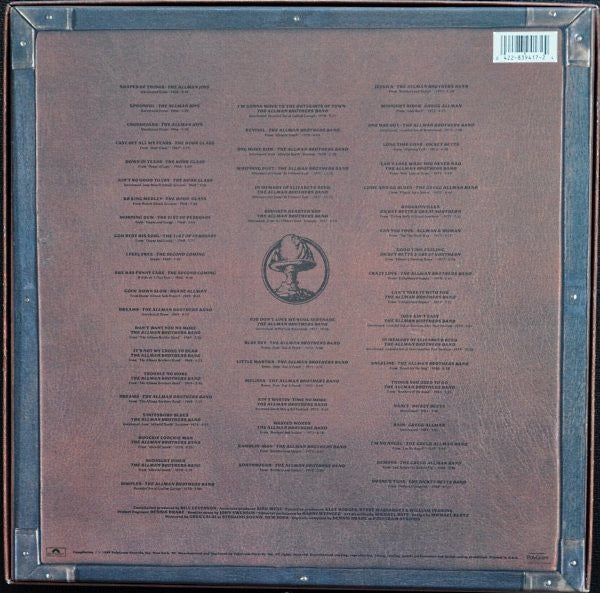 THE ALLMAN BROTHERS BAND, Dreams (Polydor; 839 417-2, US Reissue, Box Set, Booklet, PMDC) 4xCD VG+/EX - Image 2