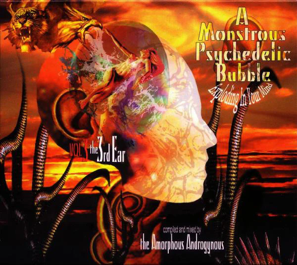 THE AMORPHOUS ANDROGYNOUS, A Monstrous Psychedelic Bubble Exploding In Your Mind Vol 3 - The 3rd Ear (History Records; HISTORY1006, Europe 2010, Slipcase, Booklet) 2xCD VG+/VG+