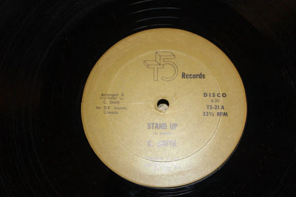 THE ASTRONAUTS / C. SMITH, X-Mas Larma / Stand Up (12 Star Records; K. B. 306, US 1980s), SALE - Up to 50% Off the Original Price  12" /VG+ - Image 2