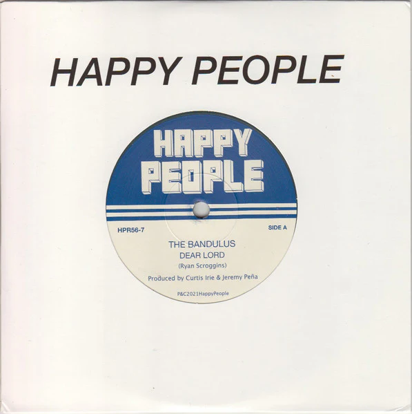 THE BANDULUS, Dear Lord / Flash Flood (Happy People; HPR56-7, UK 2021, Limited Edition / Solid Centre / Green Marbled Vinyl), SALE - Up to 50% Off the Original Price 7" EX/VG+