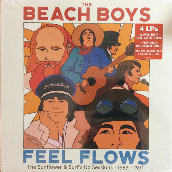 THE BEACH BOYS, Feel Flows (The Sunflower & Surf's Up Sessions 1969-1971) (Capitol Records; 00602508802126, UK & Europe 2021 Reissue, Box Set, Compilation, Remastered, Stereo), SALE - Up to  4xLP NEW/NEW