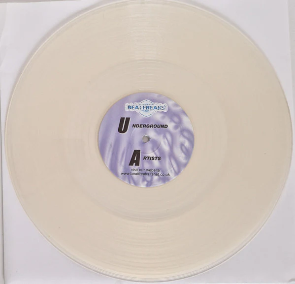 THE BEATFREAKS, Just A Game / X-Rated (Underground Artists; UC 006, UK 2001, Clear Vinyl) 12" /VG+ - Image 2