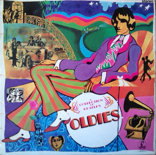 THE BEATLES, A Collection Of Beatles Oldies (Parlophone; PCS 7016, UK , Non Laminated Sleeve) LP VG+/VG