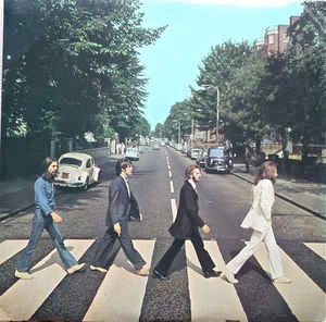 THE BEATLES, Abbey Road (Apple; PCS 7088, UK 1969, Laminated Sleeve, No Her Majesty Credit On Sleeve Or Label, Apple Logo Aligned, YEX 749-2 750-1) LP VG/G