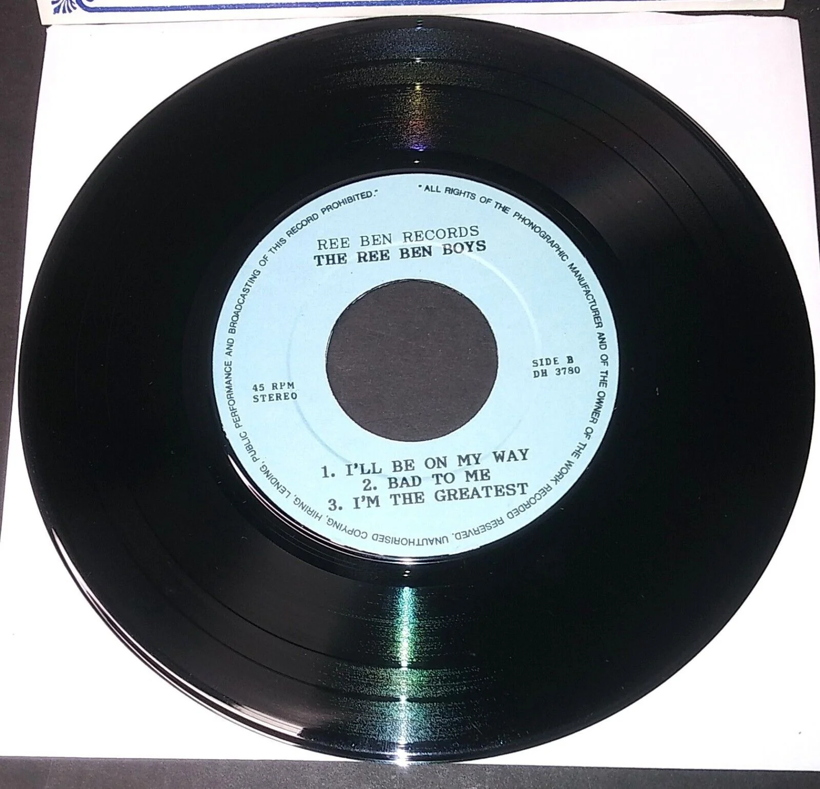 THE BEATLES, Abbey Road Part Two (Ree Ben Records; DH 3780, US , Fold Over Sleeve), SALE - Up to 50% Off the Original Price  7" EP VG+/EX - Image 3