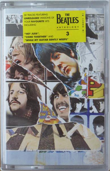THE BEATLES, Anthology 3 (Apple Records; TCPCSP 729, Europe 1996) 2xCassette VG+/VG+