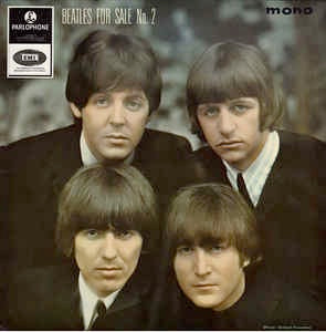THE BEATLES, Beatles For Sale (No. 2) (Parlophone Black & Yellow With Gramophone Co Rim Text; GEP 8938, UK 1969 Reissue, Laminated Flipback Sleeve) 7" EP VG/VG