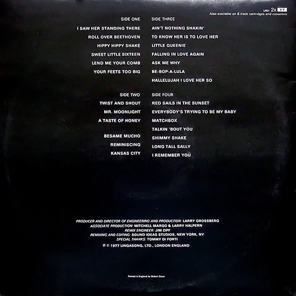 THE BEATLES, Live At The Star Club (Lingasong; LNL1, UK 1977, Gatefold) 2xLP G+/VG - Image 2