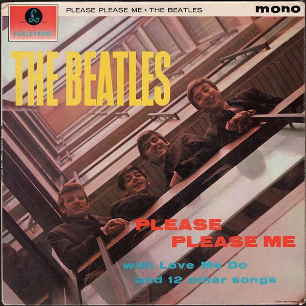 THE BEATLES, Please Please Me (Parlophone Black/Gold; PMC 1202, UK 1963, Flipback EJ Day, Mono - Northern Songs Publishing, Aligned Photo - XEX421-1N, XEX422-1N.) LP G/G