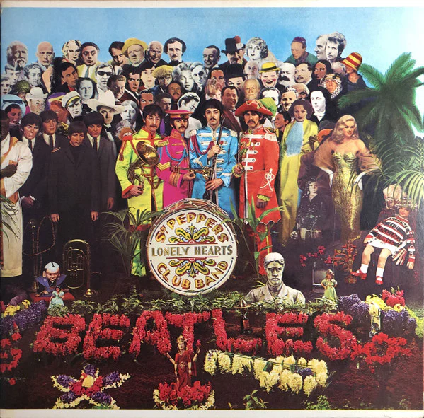 THE BEATLES, Sgt. Pepper's Lonely Hearts Club Band (Capitol Records; SMAS 2653, US 1976 Reissue, Insert, Winchester Pressing) LP VG/VG