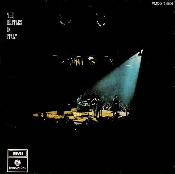 THE BEATLES, The Beatles In Italy (Parlophone; PMCQ 31506, Italy 1970 Reissue, One EMI Box) LP VG/G+