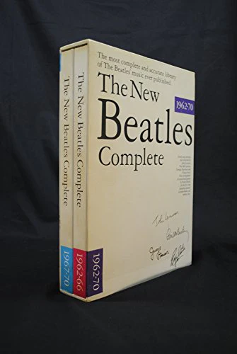 THE BEATLES, The New Beatles Complete Volumes 1 and 2 (Omnibus; , Europe 1992, Paperback, 2 volumes in slipcase. Chronologically arranged, the words and music to every song written and recor 2xBook VG/VG+ - Image 2