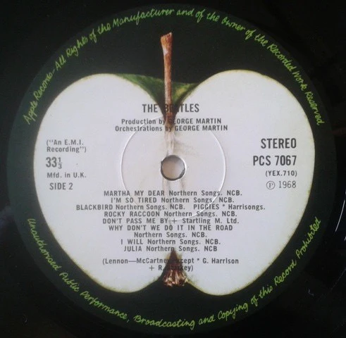 THE BEATLES, The White Album (Apple; PCS 7067/8, UK 1970s Reissue, Laminated Embossed Unnumbered Side Opening Gatefold, Poster, NO Cards, Stereo), SALE - Up to 50% Off the Original Price  2xLP VG+/VG - Image 3
