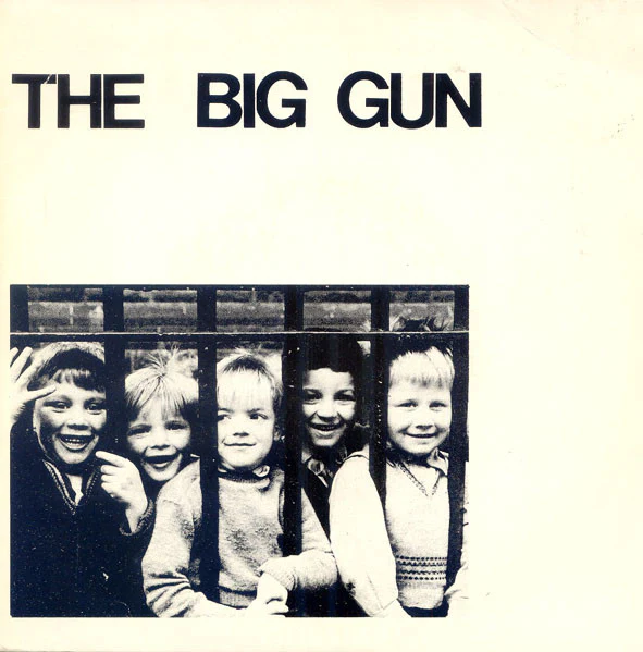 THE BIG GUN, Heard About Love / Happens All The Time (Hi-Fibre ; ATOH 001, UK 1987, Picture Sleeve, No Insert) 7" VG/VG+