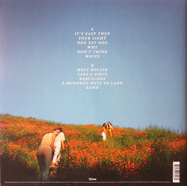 THE BIG MOON, Walking Like We Do (Fiction Records  ; SHREDS012, UK 2020, Gatefold, Inner, Black Vinyl) LP EX/VG+ - Image 2