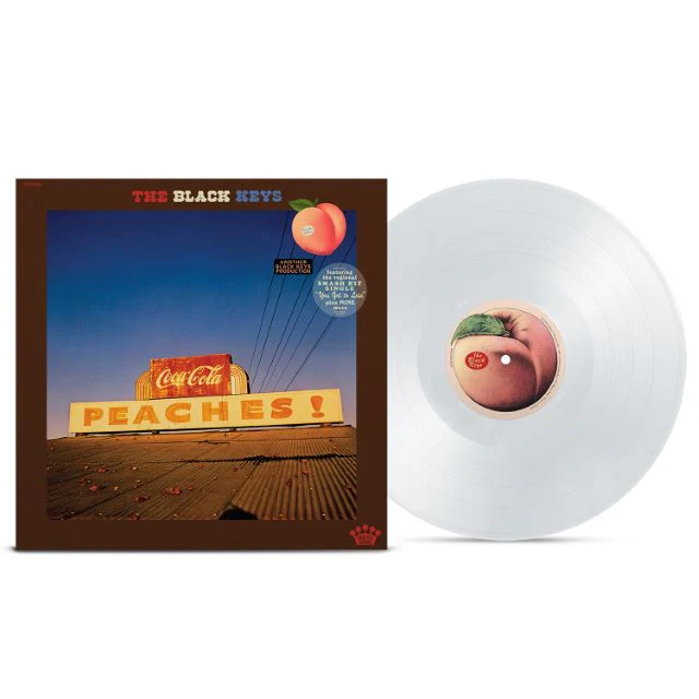 THE BLACK KEYS, Peaches! (Warner Bros; 93624823575, UK 2026, 140g White vinyl) LP NEW/NEW - Image 2