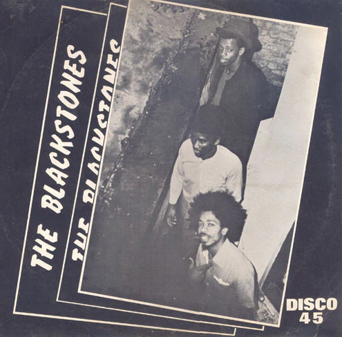 THE BLACKSTONES, Punk Rockers / Open The Gates (Chanan-Jah; CJ 3026, UK 1980s, Picture Sleeve) 12" VG/VG