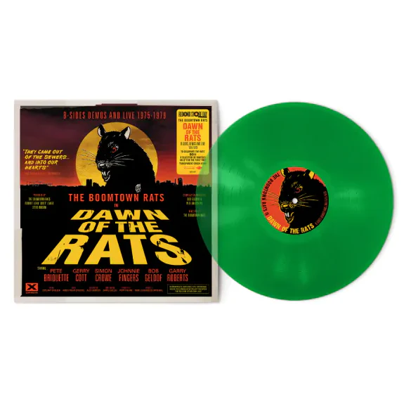 THE BOOMTOWN RATS, Dawn of the Rats (EMI; 7587740, UK 2025, Transparent Green Vinyl) LP NEW/NEW - Image 3