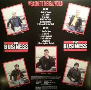 THE BUSINESS, Welcome To The Real World (Daily Records; DAY.04VS, Spain 2014 Reissue, Inner) LP VG/G+ - Image 2