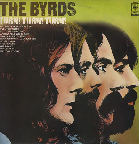 THE BYRDS, Turn! Turn! Turn! (Embassy; 31526, UK 1977 Reissue, Alternate Sleeve) LP VG/VG