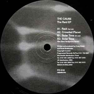 THE CAUSE, The Raid EP (Fragmented Records; FD 016, UK 1999, Plain Sleeve), SALE - Up to 50% Off the Original Price LP /VG