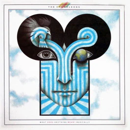 THE CHAMELEONS, What Does Anything Mean? Basically (Statik Records; STAT LP 22, UK 1985, Gatefold, Inner) LP VG/G
