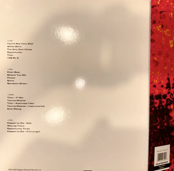 THE CHARLATANS, Some Friendly (35th Anniversary Edition) (Beggars Banquet; BBQ2700LP, Europe 2026, 2 Inners, White Vinyl) 2xLP NEW/NEW - Image 2