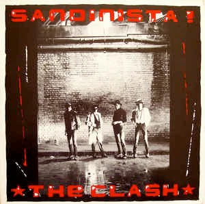 THE CLASH, Sandinista! (CBS; FSLN 1, UK 1980 Reissue, Newspaper Insert, Non-Stickered Sleeve, James Booker Credit For Junko Partner) 3xLP VG+/VG+