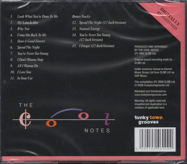 THE COOL NOTES, Have A Good Forever... (Funkytowngrooves; FTG-174, UK 2009 Reissue) CD EX/EX - Image 2