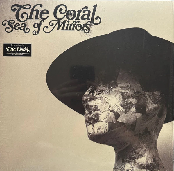 THE CORAL, Sea Of Mirrors (Modern Sky UK; M9499UK, UK 2023, Textured Gatefold Sleeve, Inner, Tricolour Marble Vinyl), SALE - Up to 50% Off the Original Price LP VG+/VG+